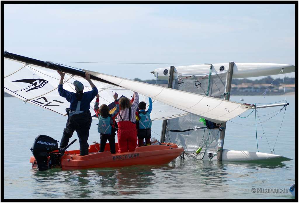 kinenveux_38_ligue_CNPA2013.jpg - régate de Ligue catamarans - CNPA La Flotte - 23/24 Mars 2013