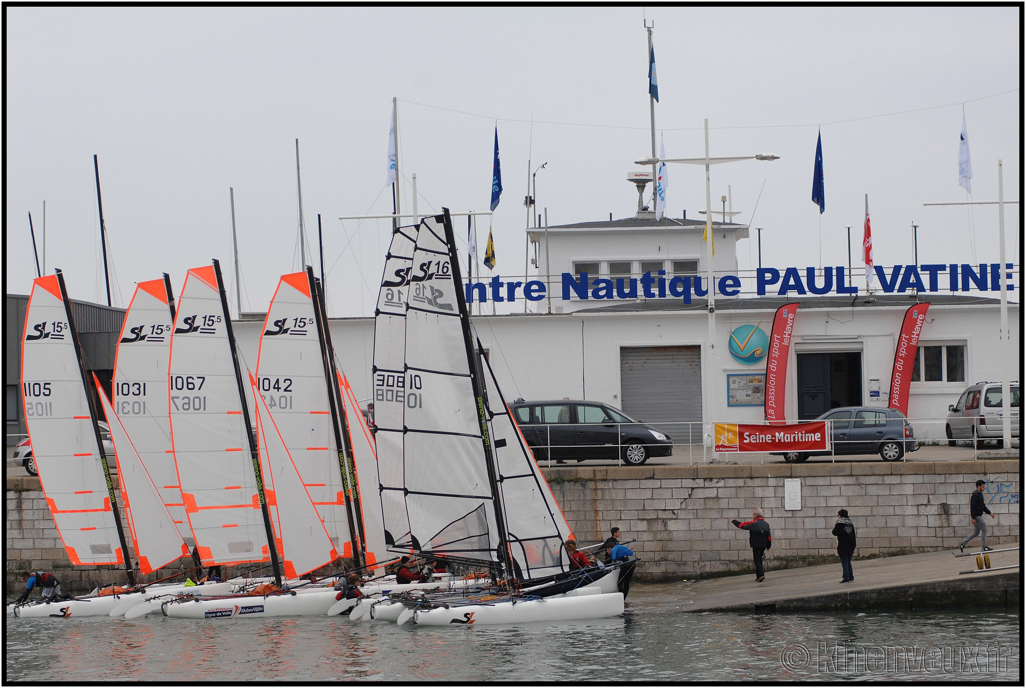 kinenveux_18_nationalcatamans.jpg - Coupe Nationale Jeunes Catamarans 2015 - Le Havre - Centre Nautique Paul Vatine
